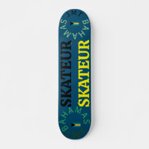 JMT BAHAMAS 7 3/4" Skateboard Dek