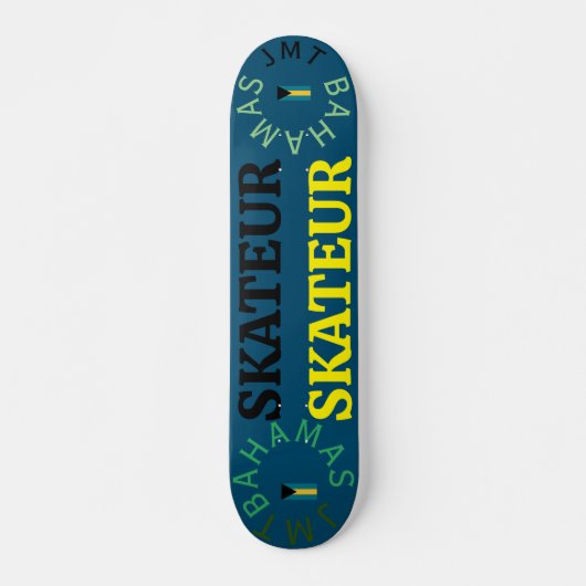 JMT BAHAMAS 7 3/4" Skateboard Dek (Voorkant)