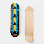 JMT BAHAMAS OFFICIEEL 7 3/4" Skateboard Deck (Voorkant)