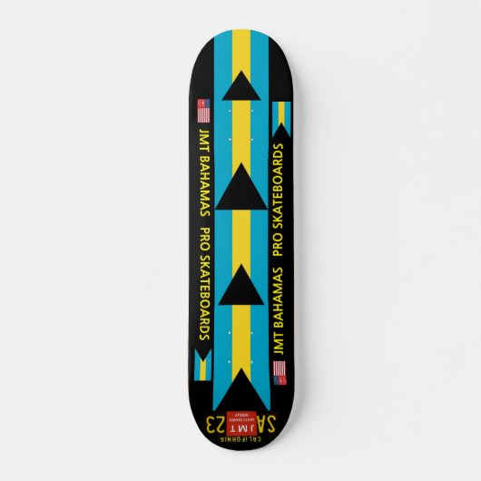 JMT BAHAMAS OFFICIEEL 7 3/4" Skateboard Deck (Voorkant)
