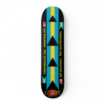 JMT BAHAMAS OFFICIËLE 7 3/4" Skateboarddek