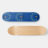 JMT BARBADOS 7 3/4" Skateboard Deck (Horizontaal)