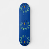 JMT BARBADOS 7 3/4" Skateboard Deck (Voorkant)