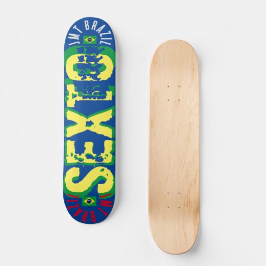 JMT BRASIL 7 3/4" Skateboard Deck (Voorkant)