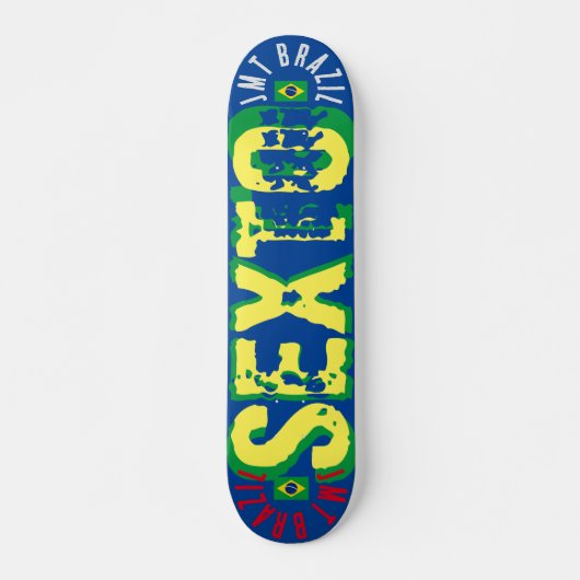 JMT BRASIL 7 3/4" Skateboard Deck (Voorkant)