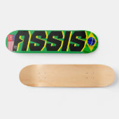 JMT BRAZIL ASSIS PRO 7 3/4" Skateboard Deck (Horizontaal)