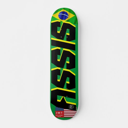 JMT BRAZIL ASSIS PRO 7 3/4" Skateboard Deck (Voorkant)