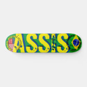 JMT BRAZIL ASSIS PRO 7 3/4" Skateboard Deck (Horizontaal)