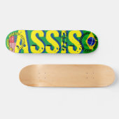 JMT BRAZIL ASSIS PRO 7 3/4" Skateboard Deck (Horizontaal)