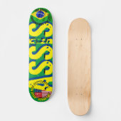 JMT BRAZIL ASSIS PRO 7 3/4" Skateboard Deck (Voorkant)