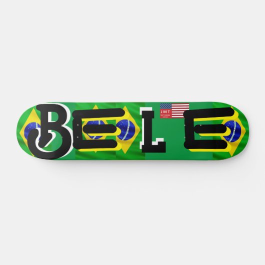 JMT BRAZIL BELE 7 3/4" Skateboard Deck (Horizontaal)
