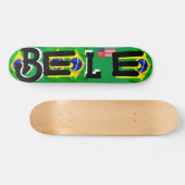 JMT BRAZIL BELE 7 3/4" Skateboard Deck (Horizontaal)