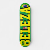 JMT BRAZIL BELEZA JMT 7 3/4" Skateboard Deck (Voorkant)