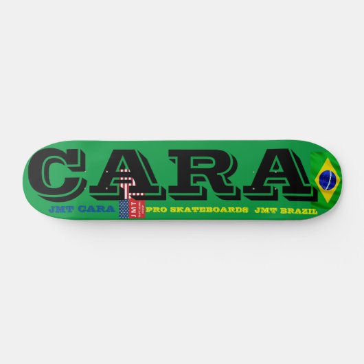 JMT BRAZIL CARA 7 3/4" Skateboard Deck (Horizontaal)