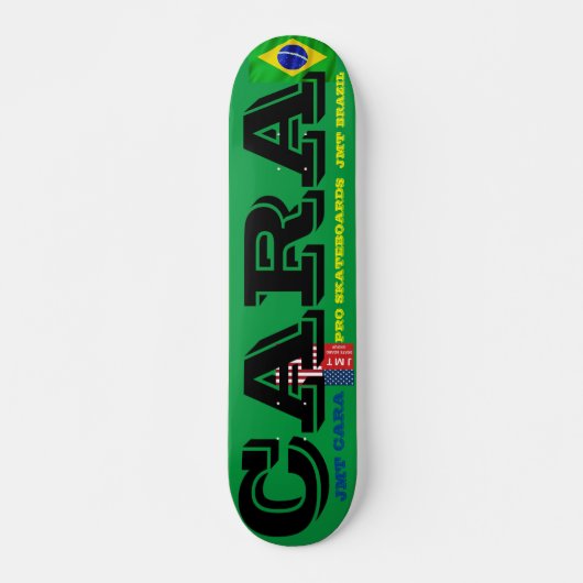 JMT BRAZIL CARA 7 3/4" Skateboard Deck (Voorkant)