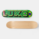 JMT BRAZIL LUXO 7 3/4" Skateboard Deck (Horizontaal)