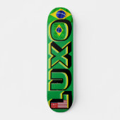 JMT BRAZIL LUXO 7 3/4" Skateboard Deck (Voorkant)