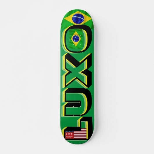 JMT BRAZIL LUXO 7 3/4" Skateboard Dek (Voorkant)