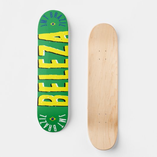 JMT BRAZIL REDO7 3/4" Skateboard Deck (Voorkant)