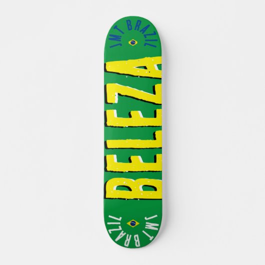 JMT BRAZIL REDO7 3/4" Skateboard Dek (Voorkant)