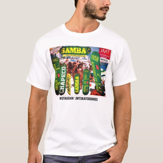 JMT BRAZIL SKATEBOARD T-Shirt (Voorkant)