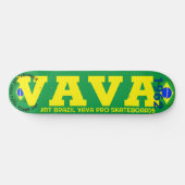 JMT BRAZIL VAVA 8 1/4" Skateboard Deck (Horizontaal)