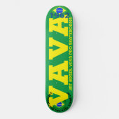 JMT BRAZIL VAVA 8 1/4" Skateboard Deck (Voorkant)