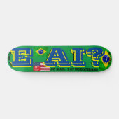 JMT BRAZILIË E AI? JMT 7 3/4 "Skateboard Deck Persoonlijk Skateboard (Horizontaal)