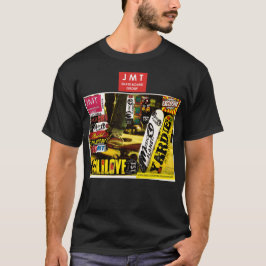 JMT CALIFORNIA Basic Donkere T-Shirt