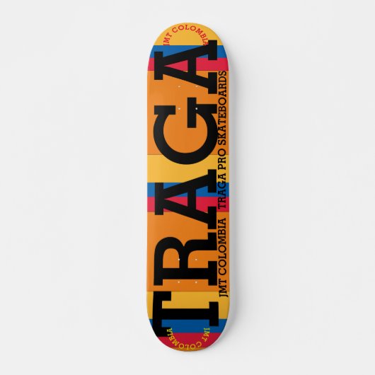 JMT COLOMBIA 7 3/4" Skateboarddek Persoonlijk Skateboard (Voorkant)