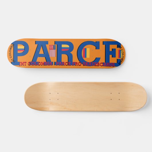 JMT COLOMBIA PARCE 7 3/4" Skateboard Deck (Horizontaal)