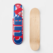 JMT CUBA CUBA 7 3/4" Skateboard Deck (Voorkant)