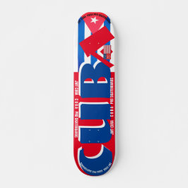 JMT CUBA CUBA 7 3/4" Skateboard Deck