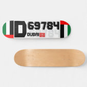 JMT DUBAI. Skateboard (Horizontaal)