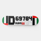 JMT DUBAI. Skateboard (Horizontaal)