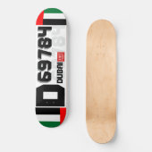 JMT DUBAI. Skateboard (Voorkant)
