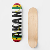 JMT GHANA AKAN 7 3/4-inch skateboard Deck (Voorkant)