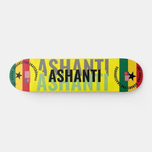 JMT GHANA ASHANTI 7 3/4" Skateboard Deck (Horizontaal)