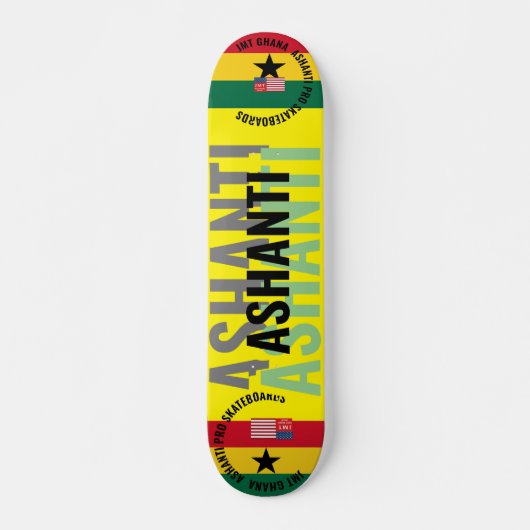 JMT GHANA ASHANTI 7 3/4" Skateboard Deck (Voorkant)