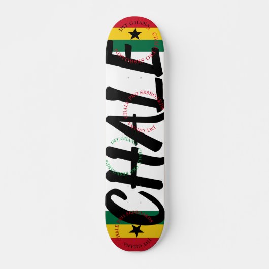 JMT GHANA CHALLA 7 3/4-inch skateboard Deck (Voorkant)