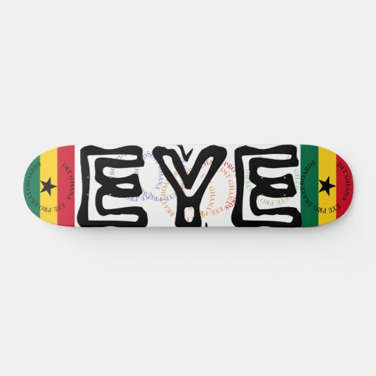 JMT GHANA EYE 7 3/4-inch skateboard Deck (Horizontaal)