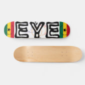 JMT GHANA EYE 7 3/4-inch skateboard Deck (Horizontaal)