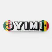JMT GHANA GYIMI 7 3/4-inch skateboard Deck (Horizontaal)