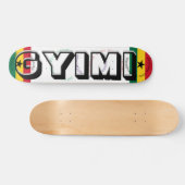 JMT GHANA GYIMI 7 3/4-inch skateboard Deck (Horizontaal)