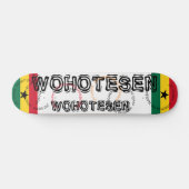 JMT GHANA WOHOTESSEN 7 3/4-inch skateboard Deck (Horizontaal)