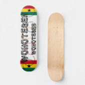 JMT GHANA WOHOTESSEN 7 3/4-inch skateboard Deck (Voorkant)