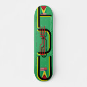 JMT GUYANA CUT EYE 7 3/4" Skateboard Deck (Voorkant)