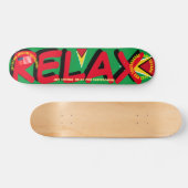 JMT GUYANA ONTSPAN!! 19,7 cm Skateboard Deck (Horizontaal)