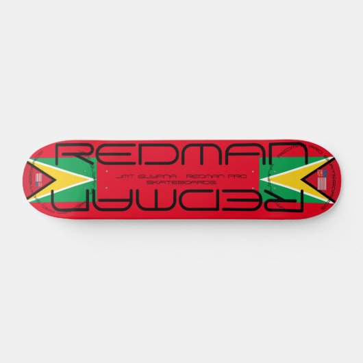 JMT GUYANA REDMAN 7 3/4" Skateboard Deck (Horizontaal)