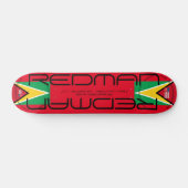 JMT GUYANA REDMAN 7 3/4" Skateboard Dek (Horizontaal)